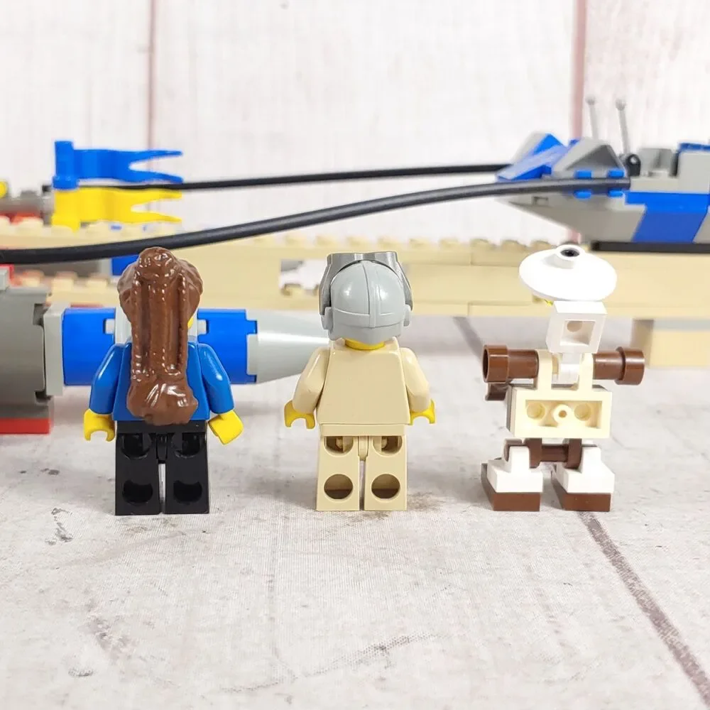 LEGO Star Wars Set 7131: Anakin's Podracer, 99% Complete W/ Minifigs - VINTAGE